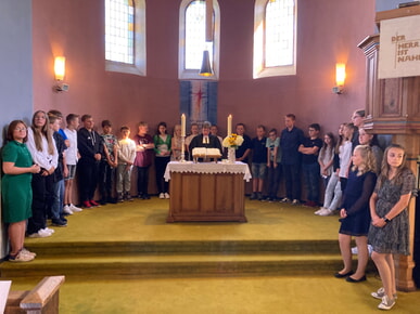 Begrüßungsgottesdienst unserer neuen Katechumenen