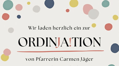 Carmen Jäger wird in Fischelbach ordiniert