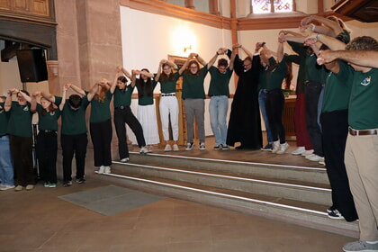Zur Halbzeit in der Berleburger Kirche