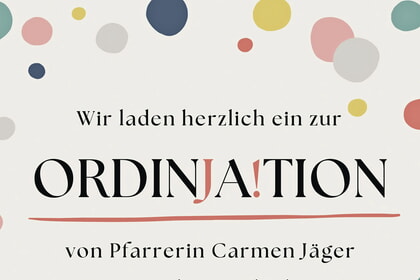 Carmen Jäger wird in Fischelbach ordiniert