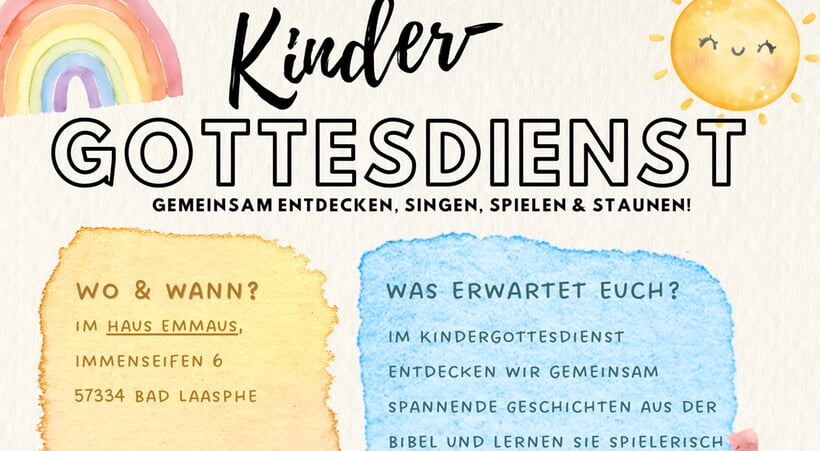 Kindergottesdienst in Banfe